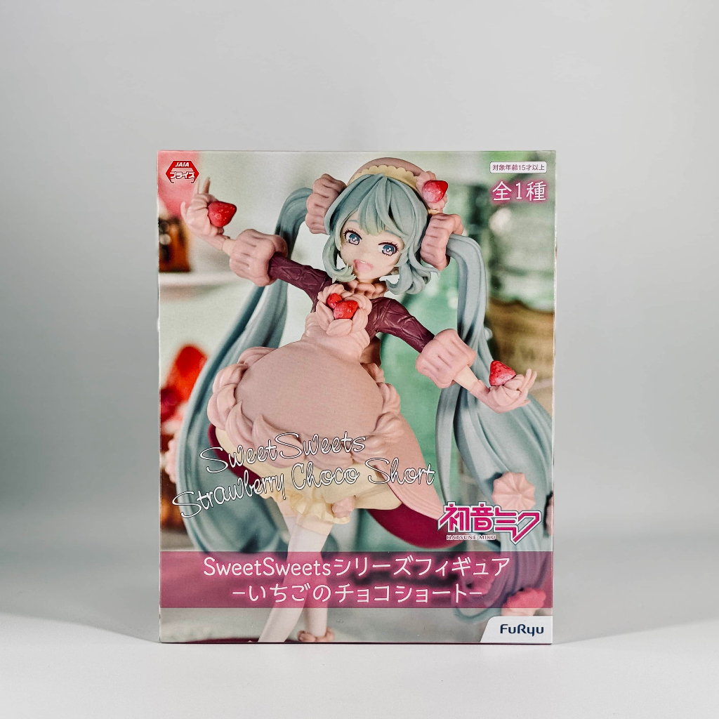 ????吼皮玩具???? 初音未來 日版 公仔 SweetSweets 草莓巧克力蛋糕 MIKU 初音 美少女 FuRyu 景品