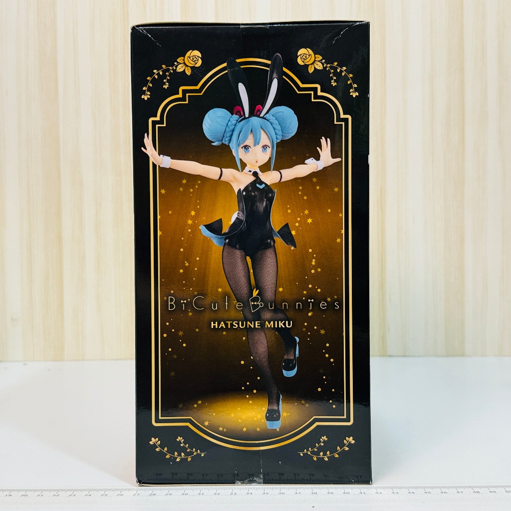 🇯🇵吼皮玩具🇯🇵 初音未來 兔女郎 黑色 日版 巨無霸 31cm 公仔 BiCute Bunnies FuRyu 景品