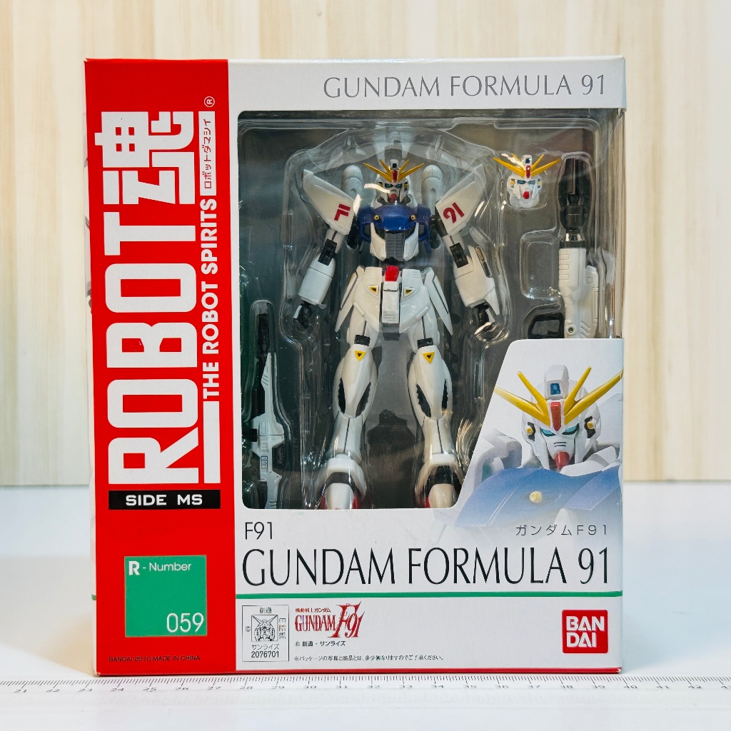 🇯🇵吼皮玩具🇯🇵 絕版 Robot魂 059 日版 GUNDAM FORMULA F91 鋼彈 公仔 模型 拆檢 美品