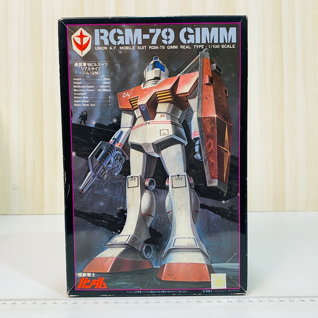 🇯🇵吼皮玩具🇯🇵 MG 鋼彈 吉姆 日版 1/100 RGM-79 GM 復古 老模 水貼 GUNDAM 萬代 模型