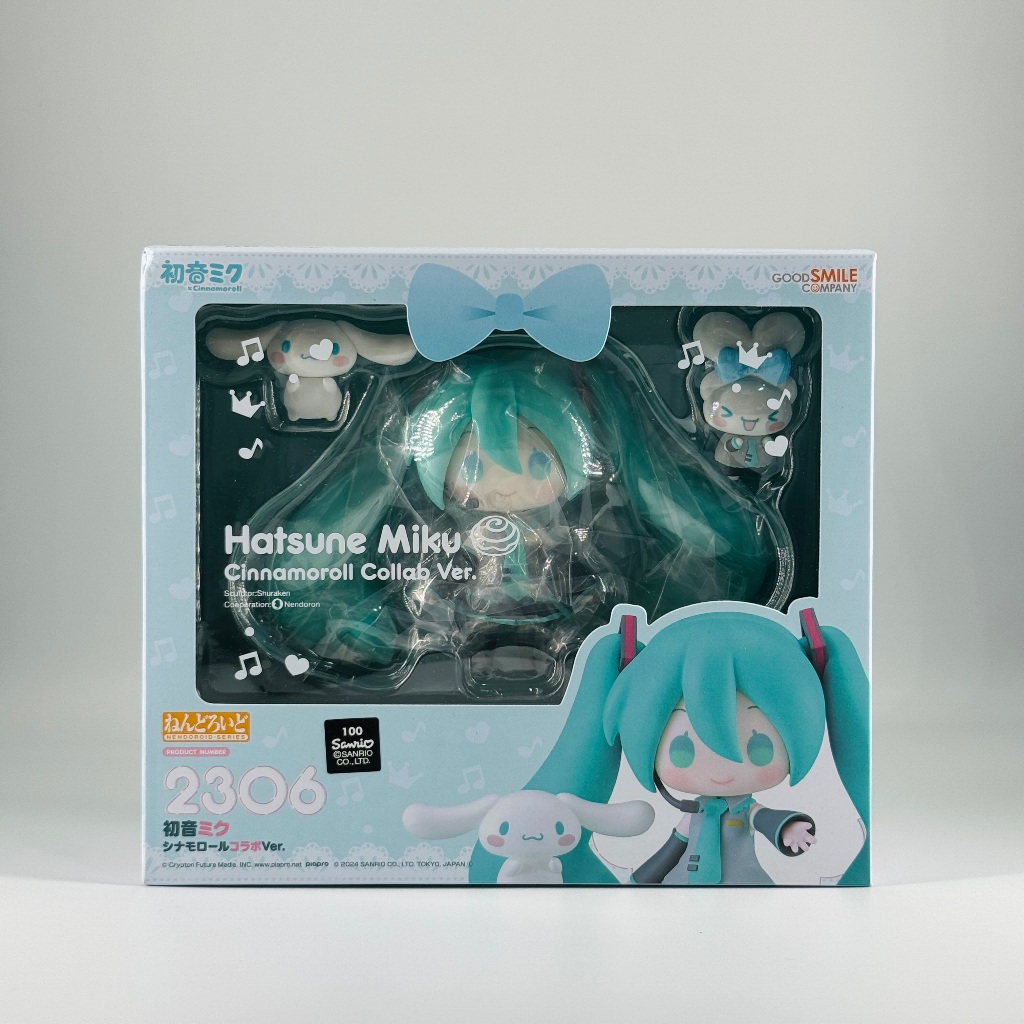 🇯🇵吼皮玩具🇯🇵 初音未來 大耳狗 聯名 初音 日版 黏土人 2306 MIKU Q版 公仔 GSC 三麗鷗 景品 現貨