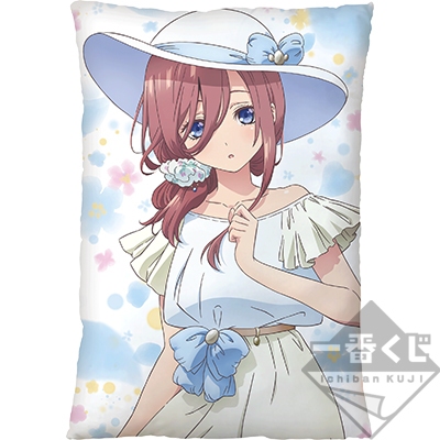 🇯🇵吼皮玩具🇯🇵 絕版 五等分的新娘 中野三玖 日版 一番賞 C賞 50cm 雙面 抱枕 三玖 五等分的花嫁 景品 現貨