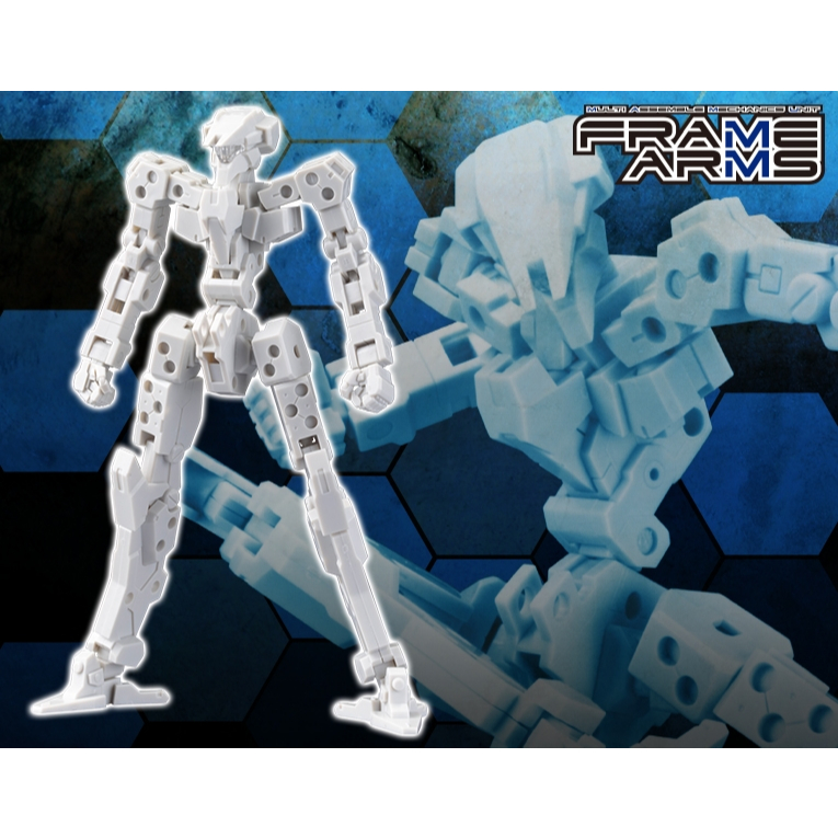 🇯🇵吼皮玩具🇯🇵 絕版 壽屋 日版 FRAME ARMS 骨裝機兵 ARCHITECT 白色 組裝 模型 現貨