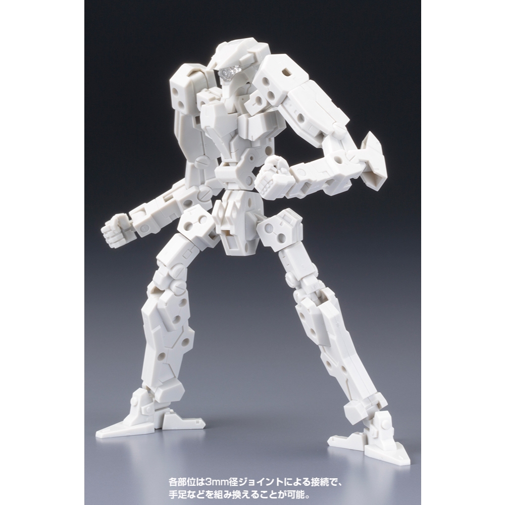 🇯🇵吼皮玩具🇯🇵 絕版 壽屋 日版 FRAME ARMS 骨裝機兵 ARCHITECT 白色 組裝 模型 現貨