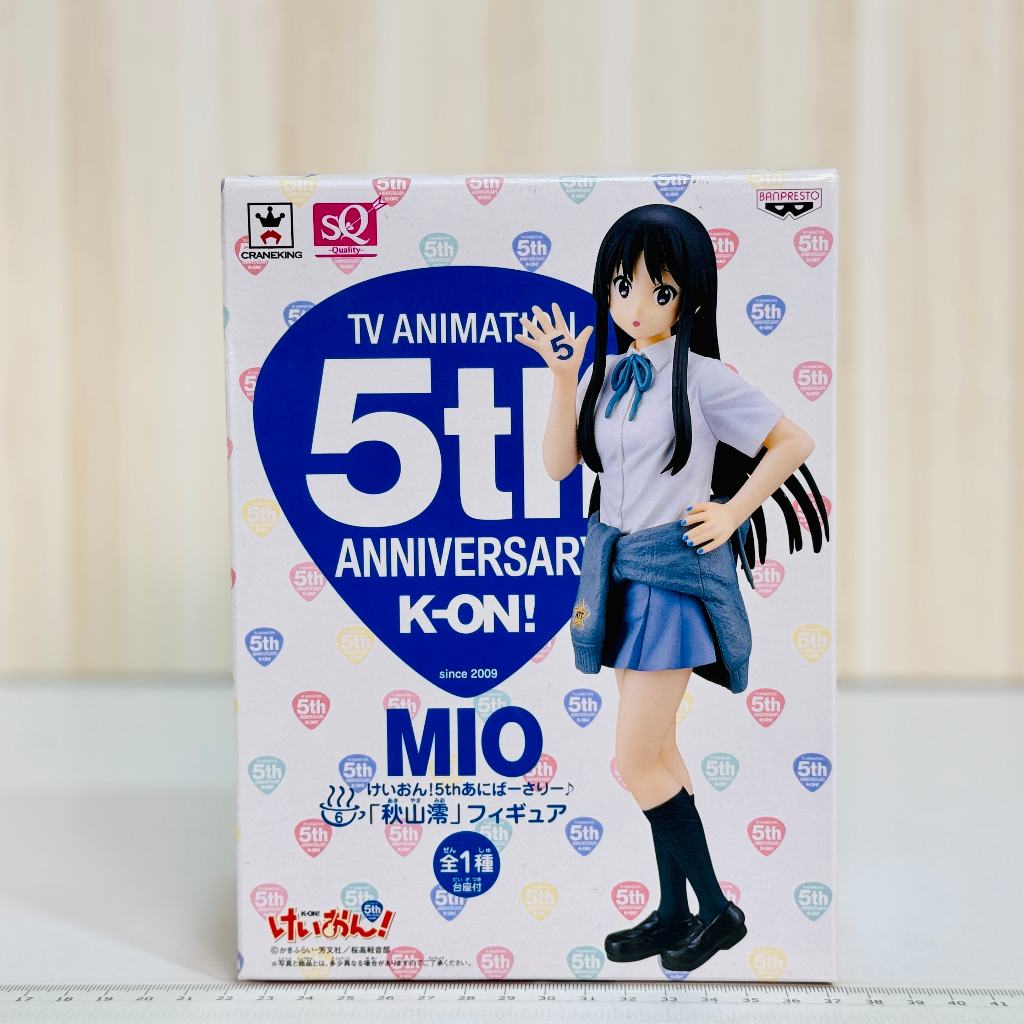 ????吼皮玩具???? 輕音部 K-ON 秋山澪 日版 公仔 5th 畢業旅行 校服  SQ BANPRESTO 美少女 景品