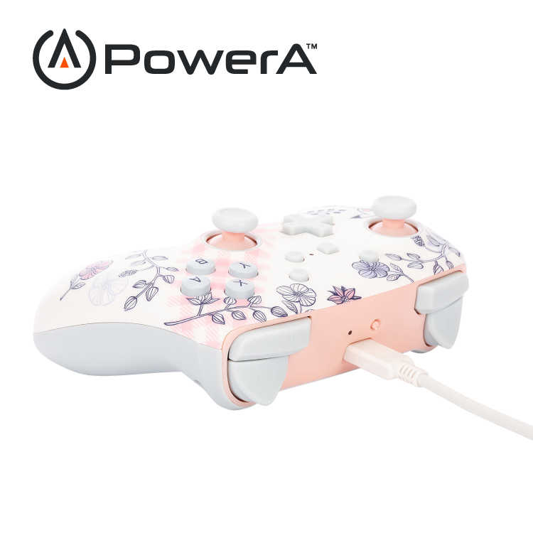 【PowerA】|任天堂官方授權|增強款藍牙5.0無線遊戲手把(NSGP0257-01)-皮卡丘花園