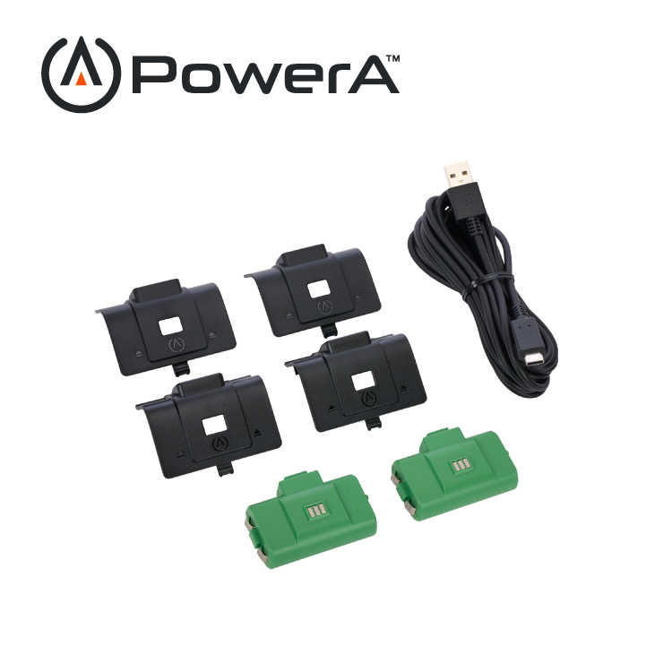 【PowerA】|XBOX 官⽅授權|遊戲⼿把充電組(XBPW0119-01)
