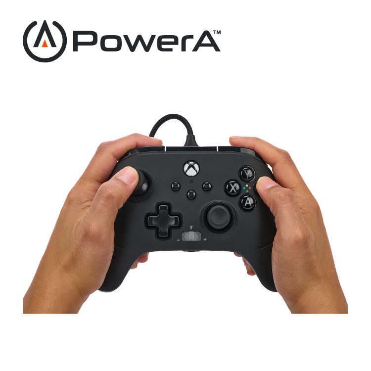 【PowerA】|XBOX 官方授權|菁英款有線遊戲手把(XBGP0062-01) - 黑色