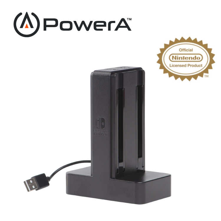 【PowerA】|任天堂官方授權|Joy-Con 四合一手把充電座(1501406-02)