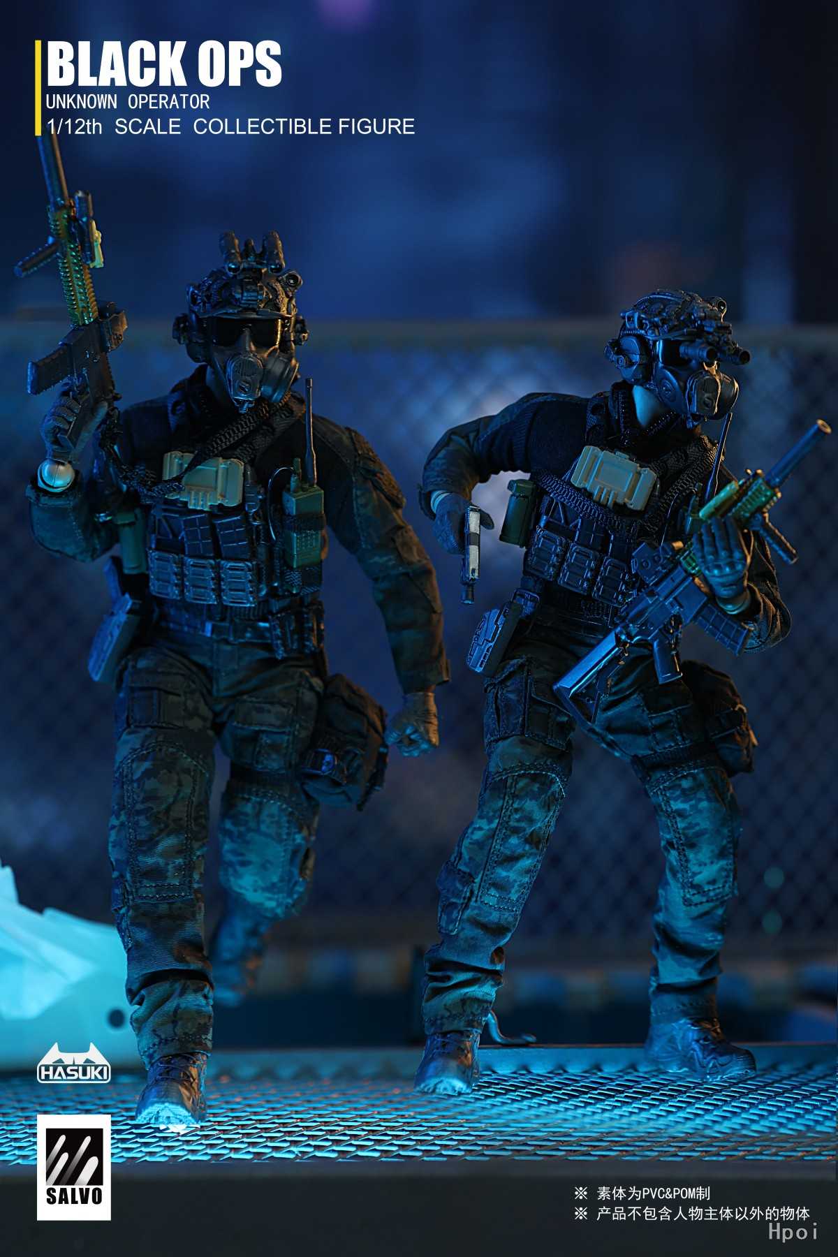 【高雄冠軍】 24年第一季預購 神貓跳動 SALVO SA01 黑色行動 1/12 可動完成品 免訂金1005