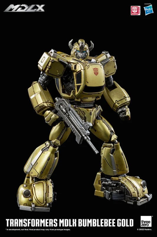 【高雄冠軍】現貨 threezero MDLX 變形金剛 BUMBLEBEE 大黃蜂 金色限定版