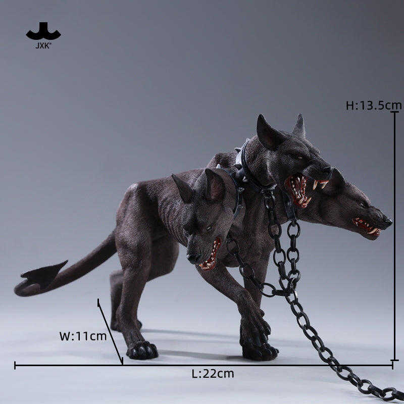 【高雄冠軍】25年第三季預購 JXK Studio 1/6 動物公仔 地獄三頭犬 黑色B 免訂0626