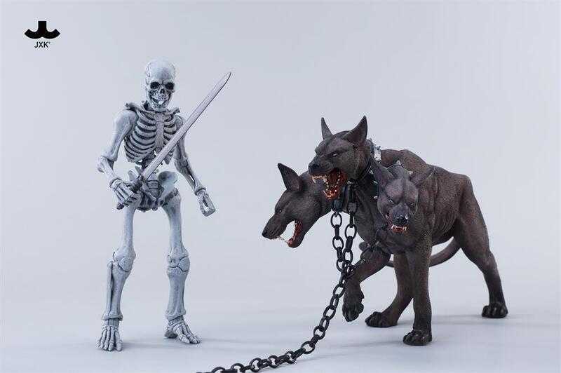 【高雄冠軍】25年第三季預購 JXK Studio 1/6 動物公仔 地獄三頭犬 黑色B 免訂0626