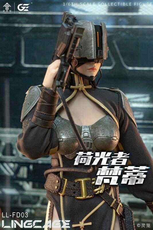 【高雄冠軍】25年第三季預購 GenesisEmen 1/6 可動 LL-FD03 靈籠 荷光者梵蒂 免訂金0605