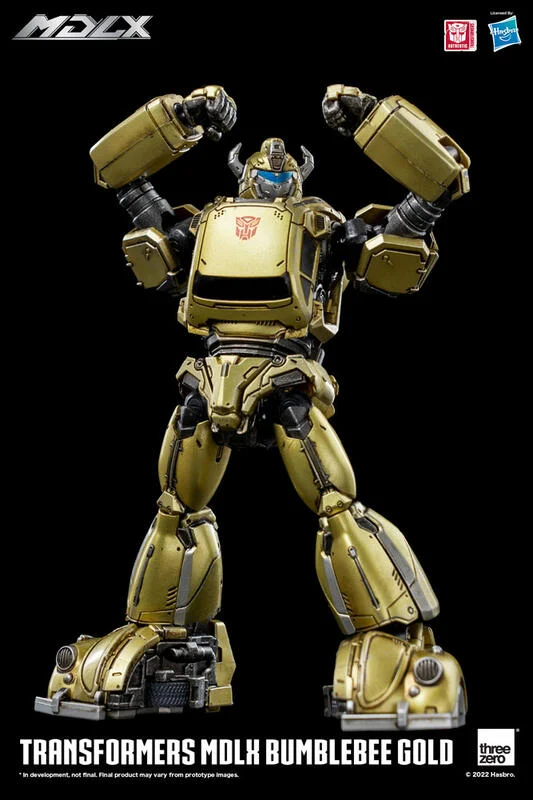 【高雄冠軍】現貨 threezero MDLX 變形金剛 BUMBLEBEE 大黃蜂 金色限定版