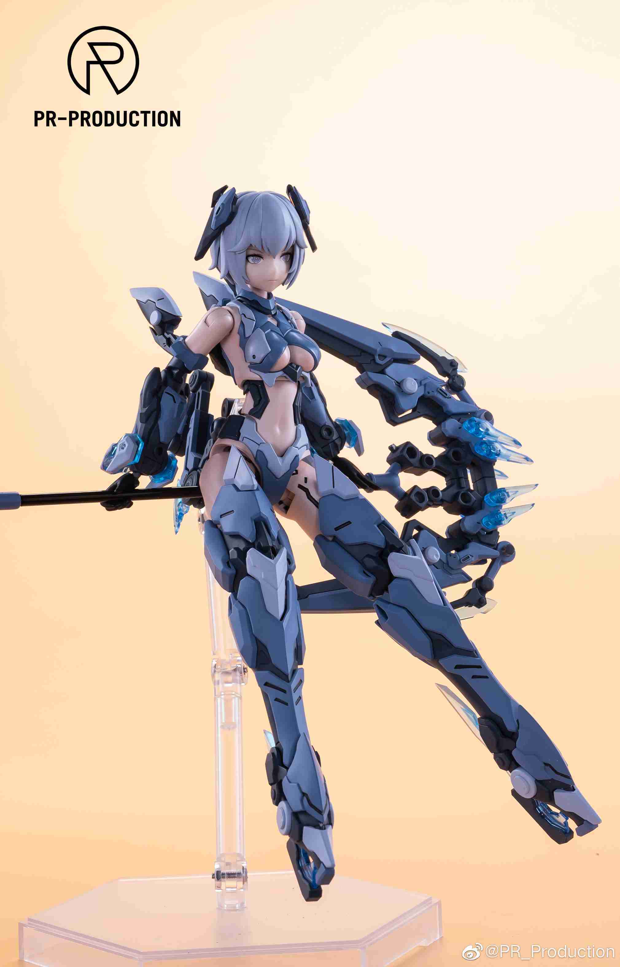 【高雄冠軍】23年11月預購 PR PRODUCTION 組裝模型 PROJECT 狩 漣 雙素體 免訂金