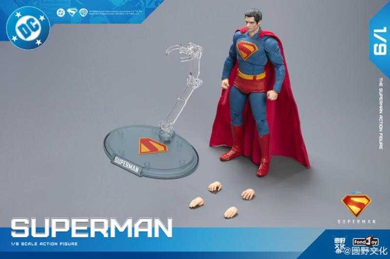 【高雄冠軍】25年8月預購 圓野文化 x 泛樂文化 DC 1/9 超人 詹姆斯·岡恩 一般版 免訂金0622