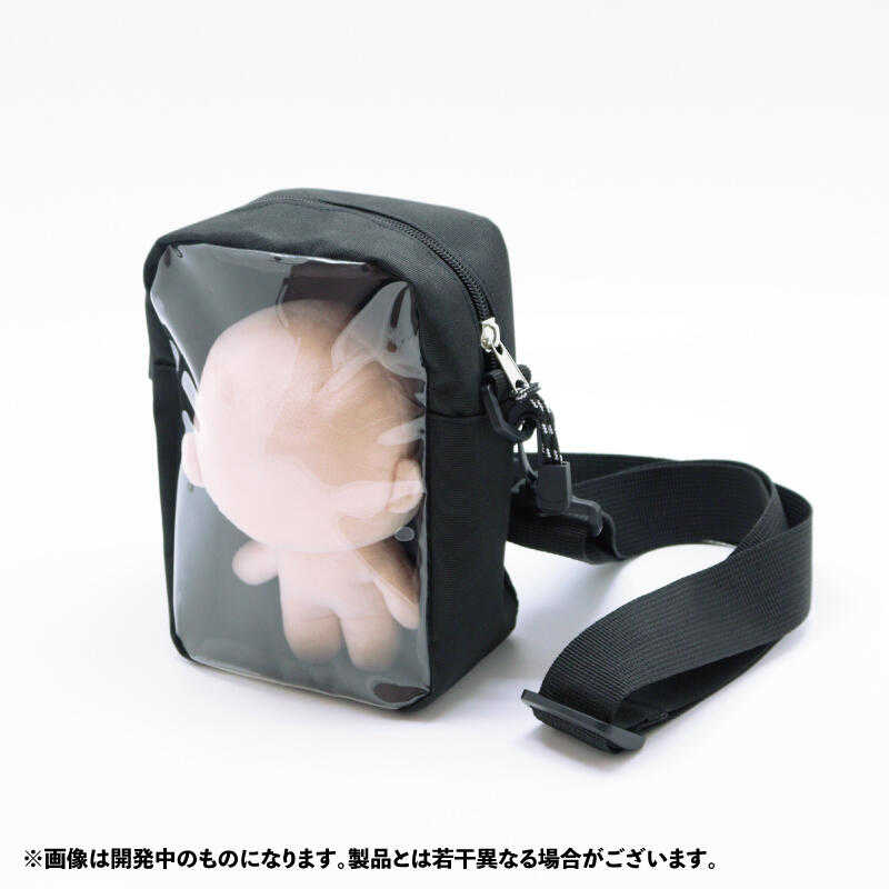 【高雄冠軍】11月預購 coade 推活 推し活 nui 隨性休閒風側背包 布偶收納包 娃包 黑色 免訂金1018