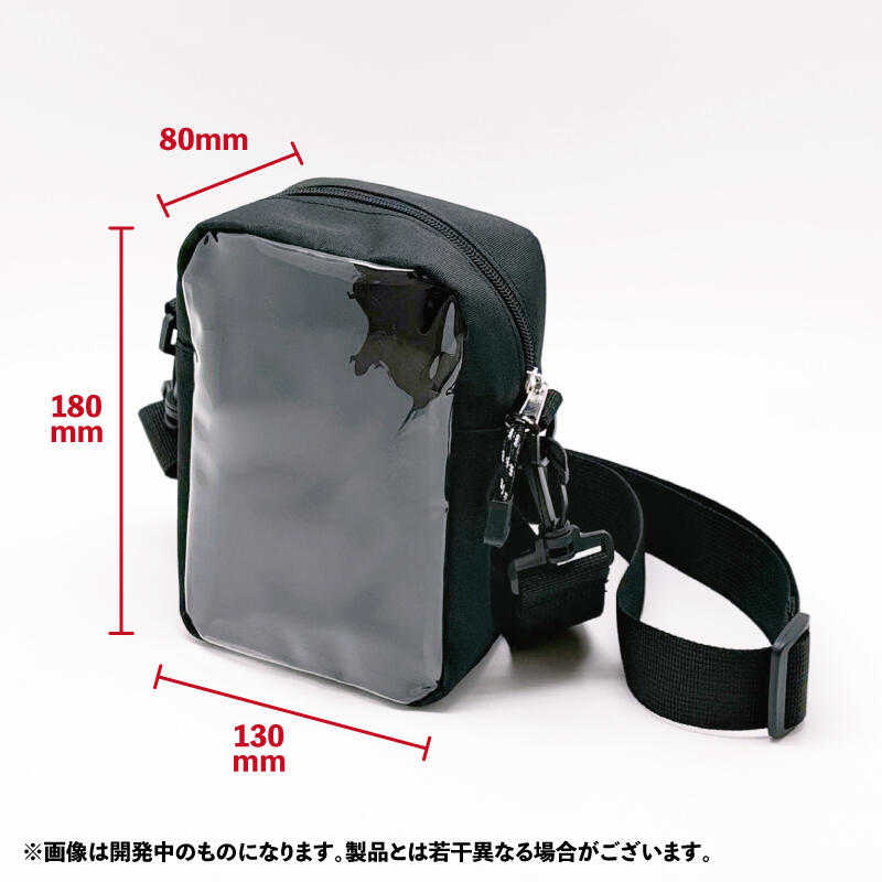 【高雄冠軍】11月預購 coade 推活 推し活 nui 隨性休閒風側背包 布偶收納包 娃包 黑色 免訂金1018