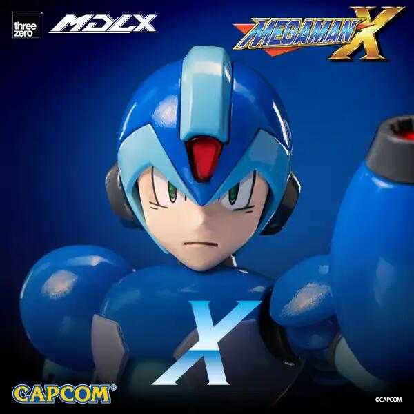 【高雄冠軍】25年第一季預購 threezero MDLX 洛克人X 艾克斯 Rockman X 免訂金