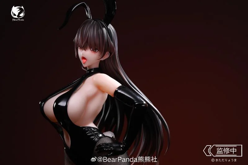 【高雄冠軍】24年2月預購 BearPanda 被陌生女高中生囚禁的漫畫家 此方醬 兔女郎 追視眼 1/4 免訂金★