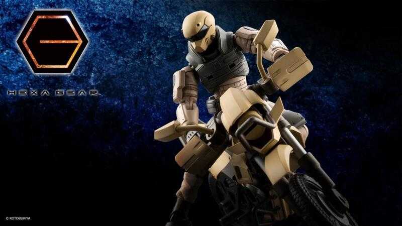 【高雄冠軍】25年8月預購 壽屋 組裝模型 1/24 六角機牙 潛視摩托車 沙漠色 再版