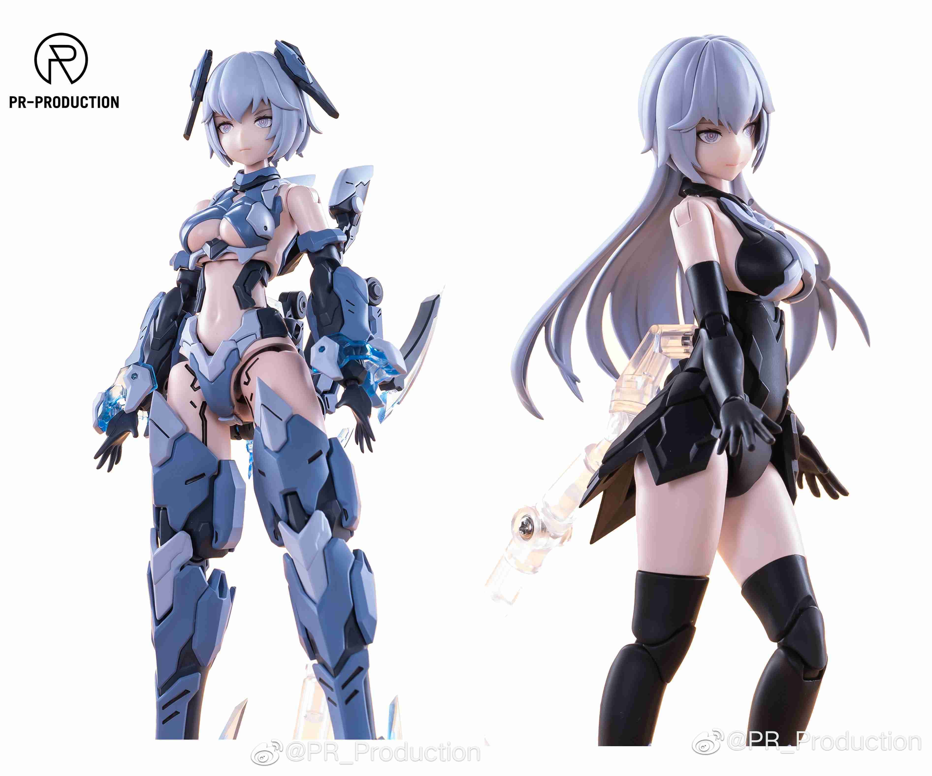 【高雄冠軍】23年11月預購 PR PRODUCTION 組裝模型 PROJECT 狩 漣 雙素體 免訂金