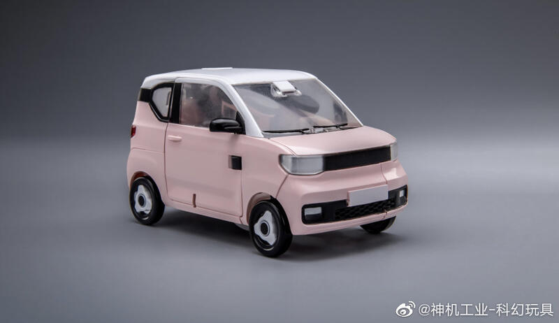 【高雄冠軍】24年7月預購 神機工業 五菱汽車 mini EV 星云 星雲 可動完成品 非變形金剛★