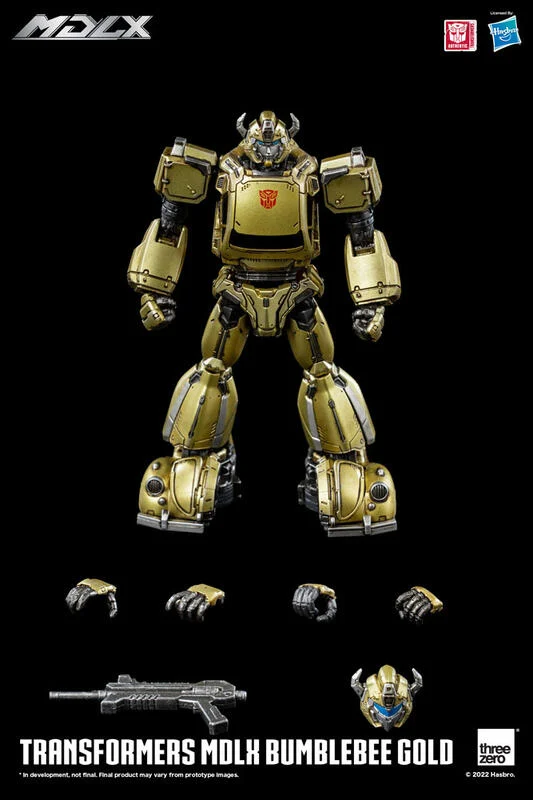 【高雄冠軍】現貨 threezero MDLX 變形金剛 BUMBLEBEE 大黃蜂 金色限定版