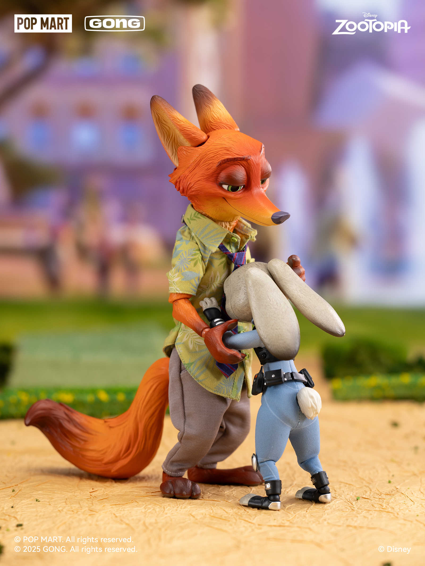 【高雄冠軍】25年8月預購 共鳴GONG 動物方城市 尼克\u0026茱蒂 套組 免訂金0722