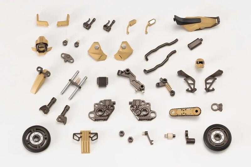 【高雄冠軍】25年8月預購 壽屋 組裝模型 1/24 六角機牙 潛視摩托車 沙漠色 再版