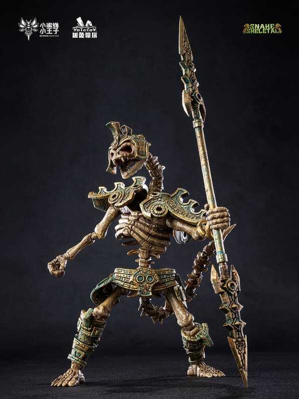 【高雄冠軍】26年第一季預購 幽兔模玩 1/12 骸骨蛇人 蝰蛇守衛 YTSS-001 可動 免訂金0108