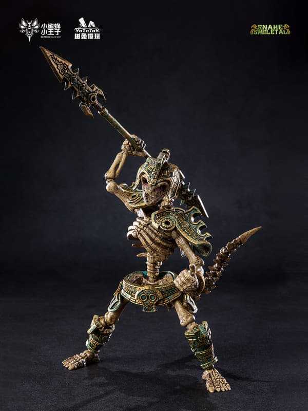 【高雄冠軍】26年第一季預購 幽兔模玩 1/12 骸骨蛇人 蝰蛇守衛 YTSS-001 可動 免訂金0108