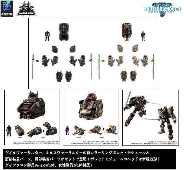 【高雄冠軍】25年1月預購 戴亞克隆 Diaclone EX核心＆武裝套裝3 免訂金0802