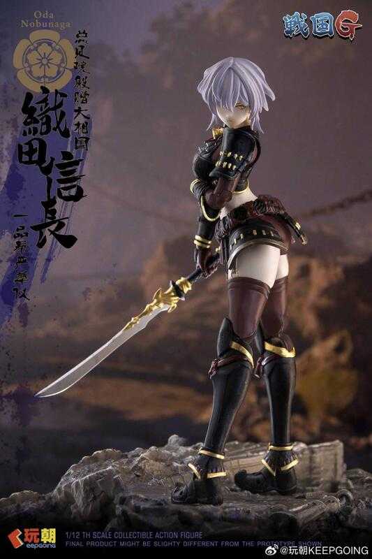 【高雄冠軍】25年第二季預購 玩朝玩具 戰國G 織田信長 1/12 超可動人偶 免訂金0508