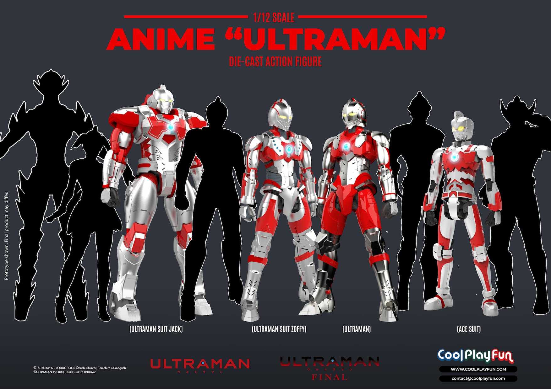 【高雄冠軍】24年1月預購 coolplayfun 超人力霸王 ULTRAMAN 奧特曼裝甲 1/12合金完成品