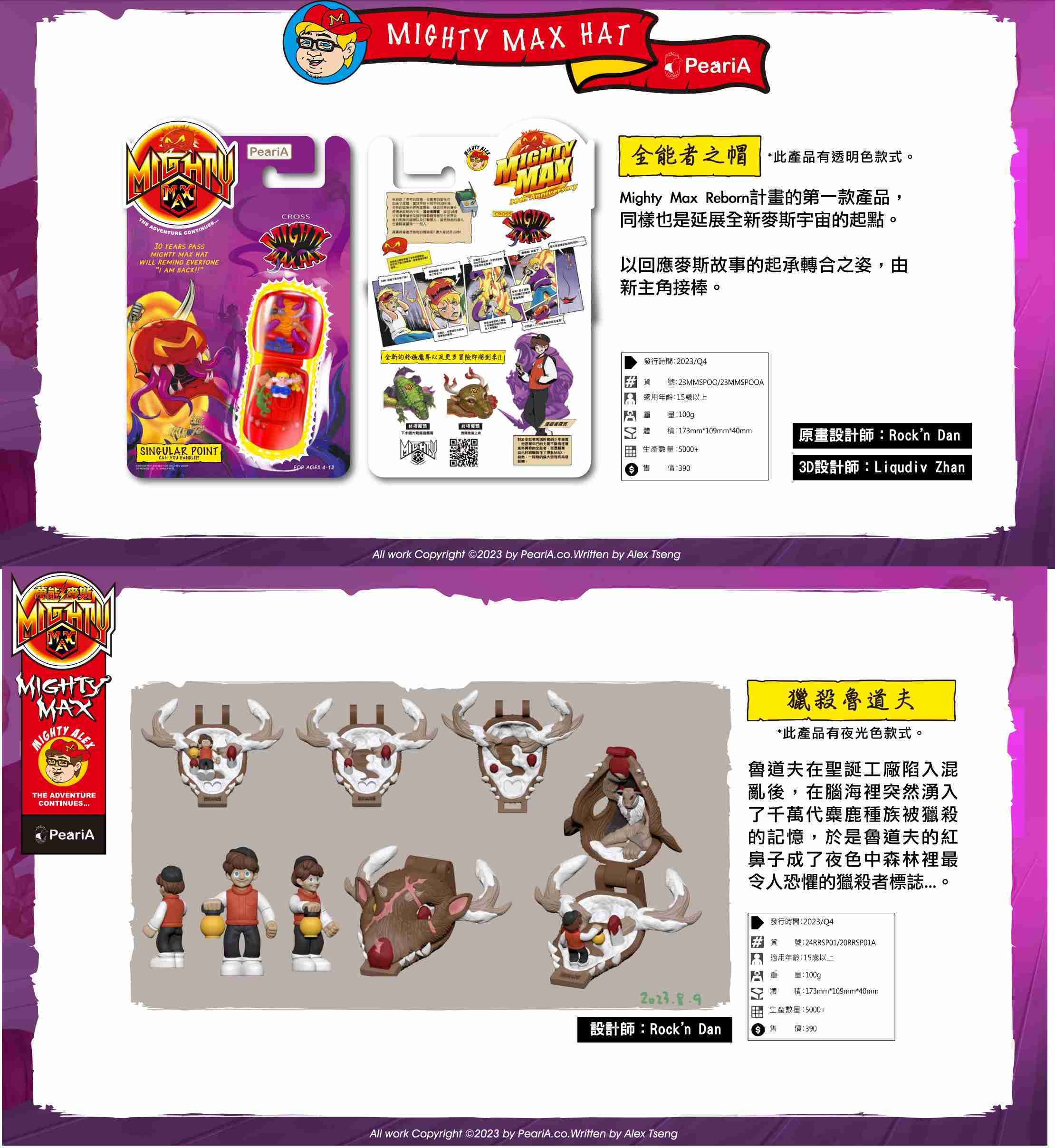 【高雄冠軍】23年12月預購 Mighty Max 萬能麥斯 奇異點 全能者之帽  魯道夫 原色版 含特典 分售 免訂金