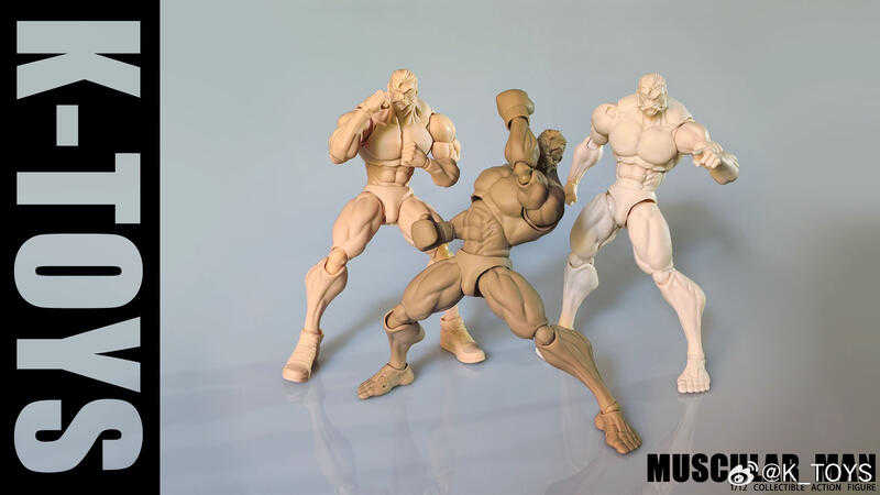 【高雄冠軍】25年第三季預購 K-Toys 1/12 強壯肌肉男素體 KT01C 黑膚 免訂金0612
