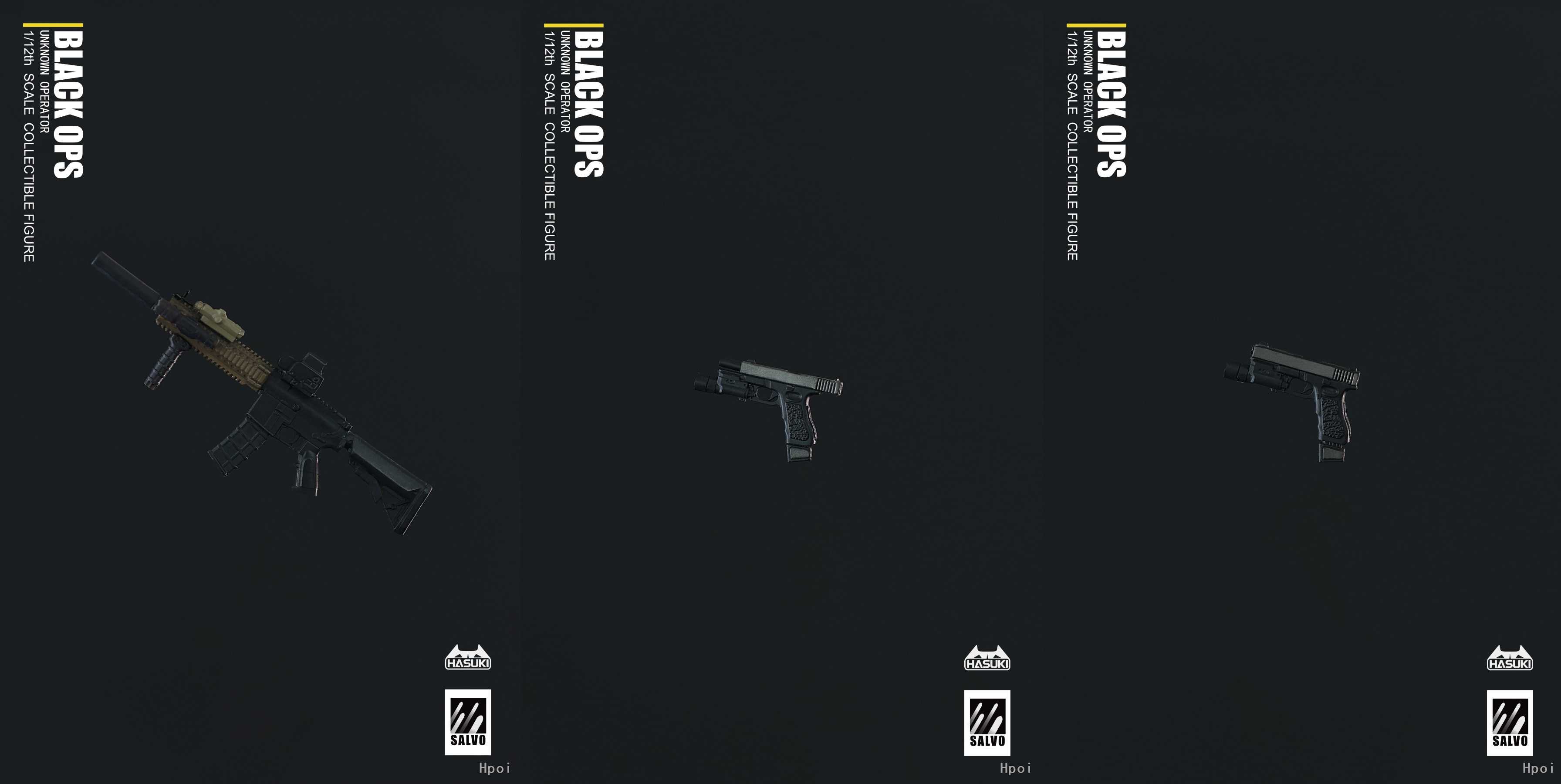 【高雄冠軍】 24年第一季預購 神貓跳動 SALVO SA01 黑色行動 1/12 可動完成品 免訂金1005