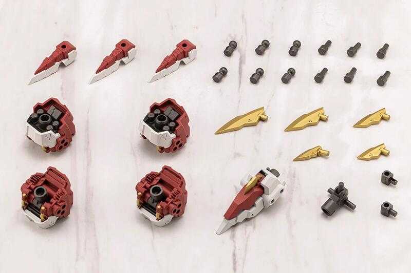 【高雄冠軍】25年11月預購 壽屋 組裝模型 MSG 武裝零件 MH63 惡魔手臂 紅色