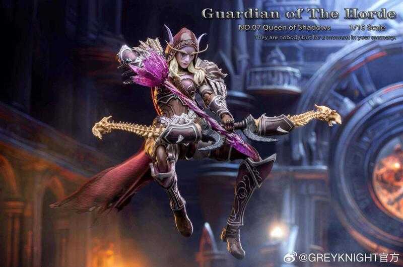 【高雄冠軍】 7月預購 灰騎士 1/10 部落守衛-07 暗影女王 希瓦娜斯 風行者0402