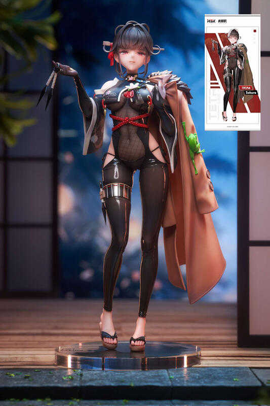 【高雄冠軍】25年1月預購 Hobby sakura 勝利女神 妮姬 NIKKE 櫻花 黑夜密行 豪華版 附掛軸 1/7