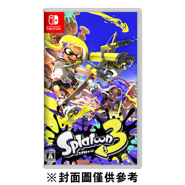 NS 斯普拉遁 3 Splatoon 3(漆彈大作戰 3)《中文版》