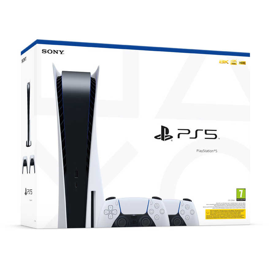 🔥現貨🔥PS5 PlayStation®5 光碟版 雙手把同捆組 CFI-1218A01《台灣公司貨/保固一年》