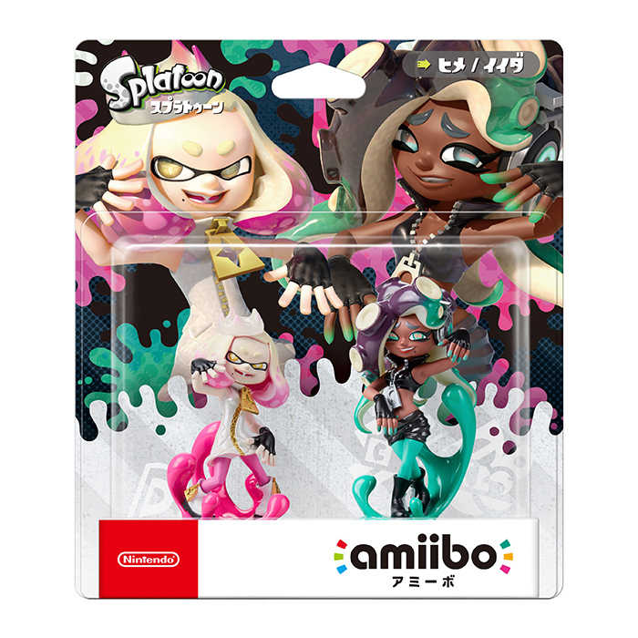 amiibo 觸手少女組 小姬飯田 二入組（斯普拉遁2系列）