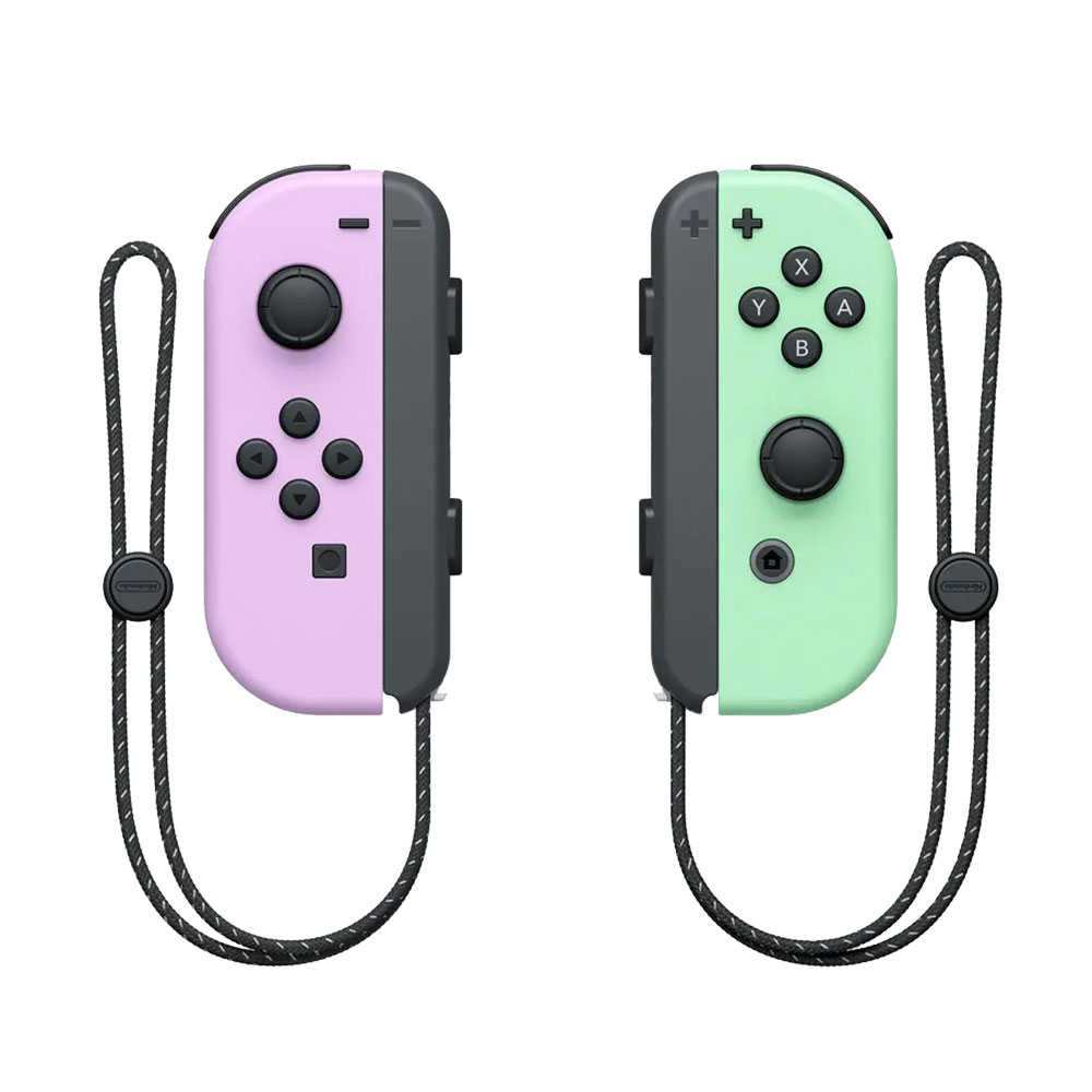 NS周邊 Joy-Con (L/R)【淡雅紫/淡雅綠】《台灣公司貨》