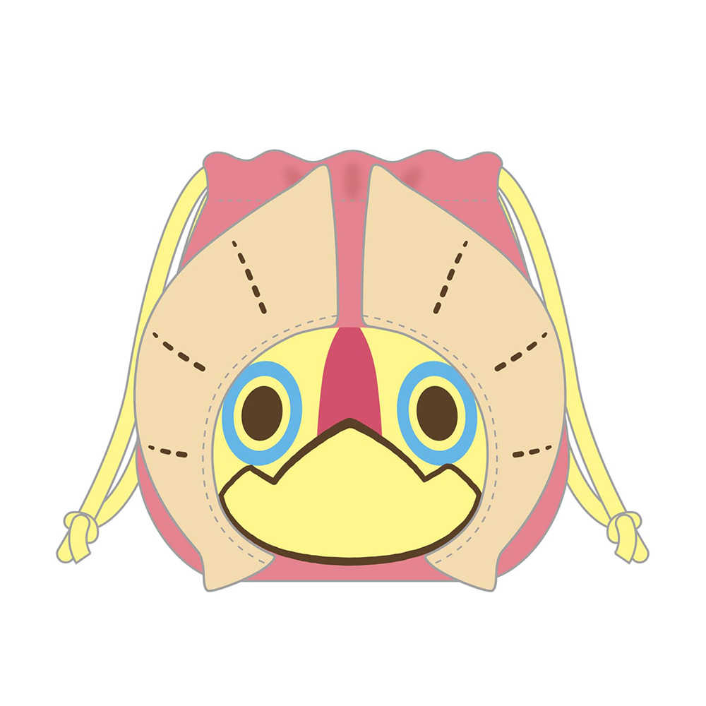 預購 預計2025年10月發售-CAPCOM MH Chibi 魔物獵人 束口袋 怪鳥