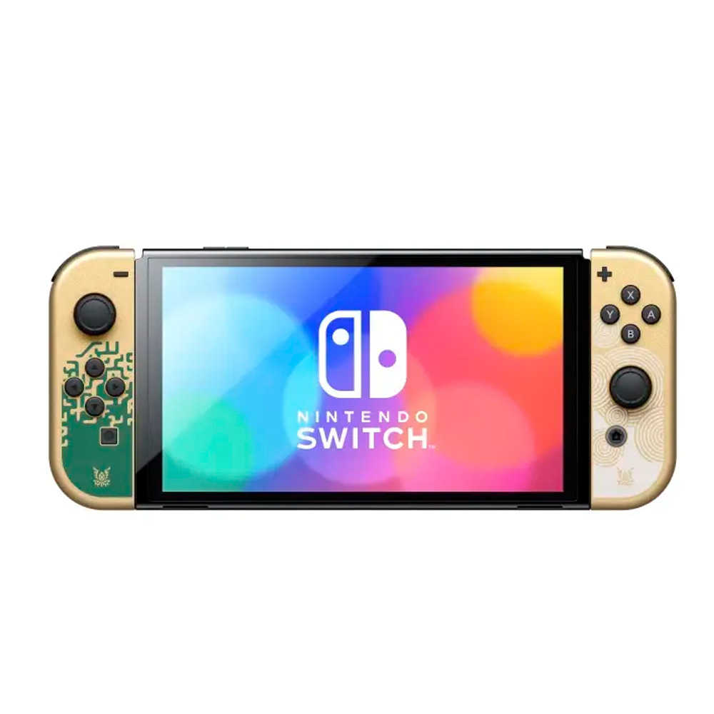 預購2023/04/28 - NS Nintendo Switch OLED 薩爾達傳說 王國之淚 特仕主機(台灣公司貨電力加強版)