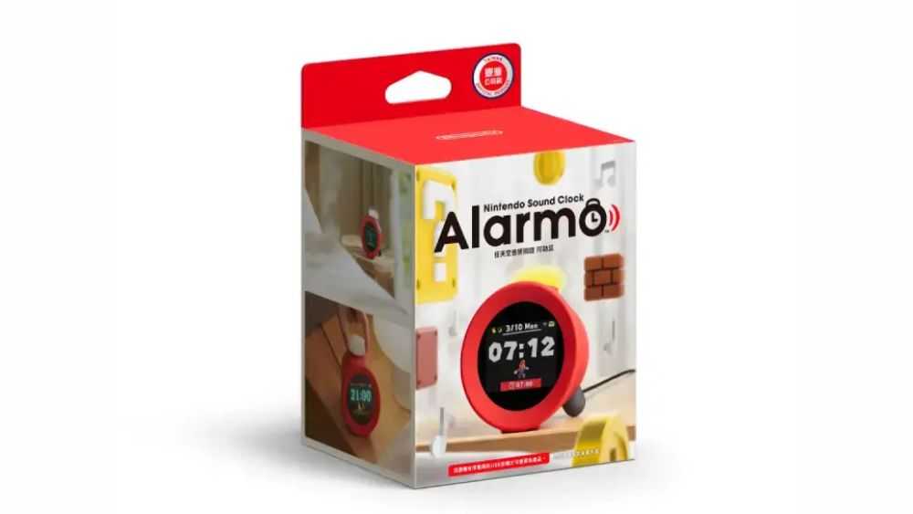周邊 任天堂音響鬧鐘 Alarmo（阿勒莫） 臺灣公司貨