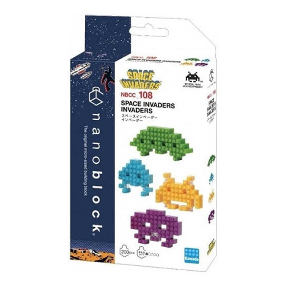 周邊 Nanoblock 迷你積木 太空侵略者 街機外星人 NBCC_109